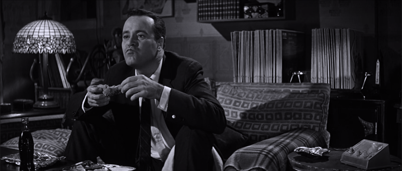 Notorious sexpot Jack Lemmon in The Apartment.