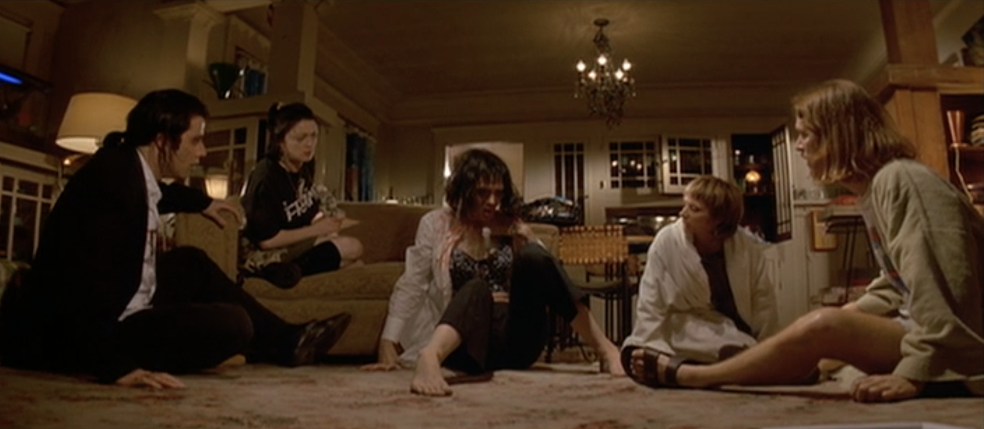 pulp fiction film analysis — if you're all right, then say something